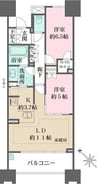 名古屋市営地下鉄桜通線/名古屋駅 徒歩12分 9階 築3年 2LDKの間取り