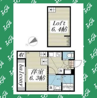 間取図 La　Speranza神宮西