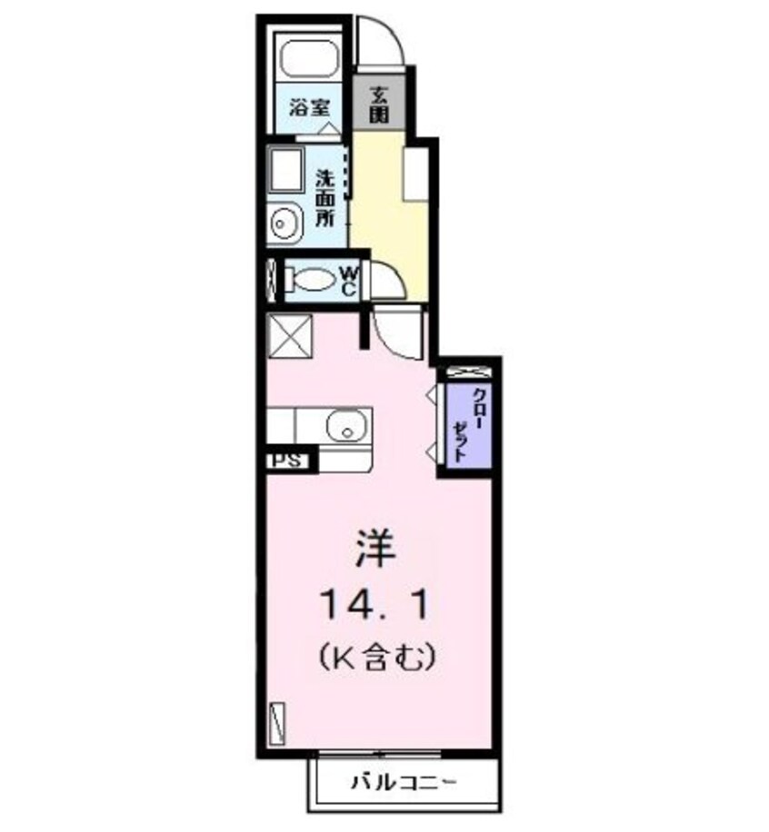 間取図 ドルチェⅡ