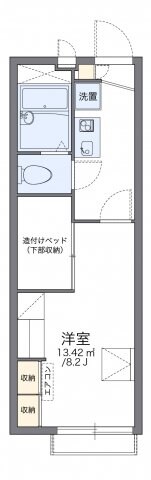 間取り図 レオパレス川口