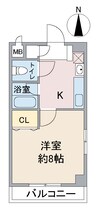 名古屋市営地下鉄鶴舞線/上小田井駅 徒歩11分 3階 築22年 1Kの間取り