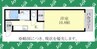 みずほ28 1Kの間取り