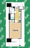 プレサンスmiu新栄 1Kの間取り