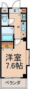 名古屋市営地下鉄名城線/金山駅 徒歩5分 3階 築26年 1Kの間取り