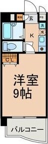 名鉄名古屋本線/金山駅 徒歩8分 2階 築31年 1Kの間取り