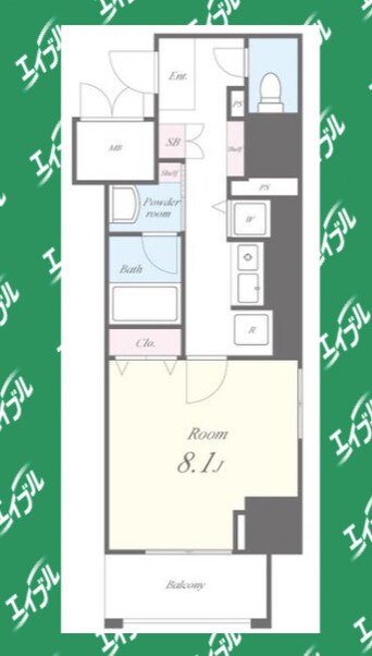 間取図 セイワパレス丸の内駅前