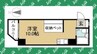 クリーンあらたま 1Rの間取り