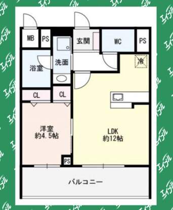 間取図 Flair丸の内