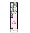 櫓（ｙａｇｕｒａ） 1Kの間取り