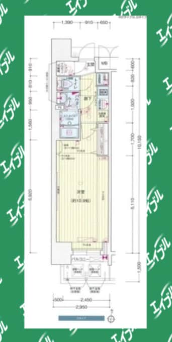 間取図 プレサンス丸の内リラティ