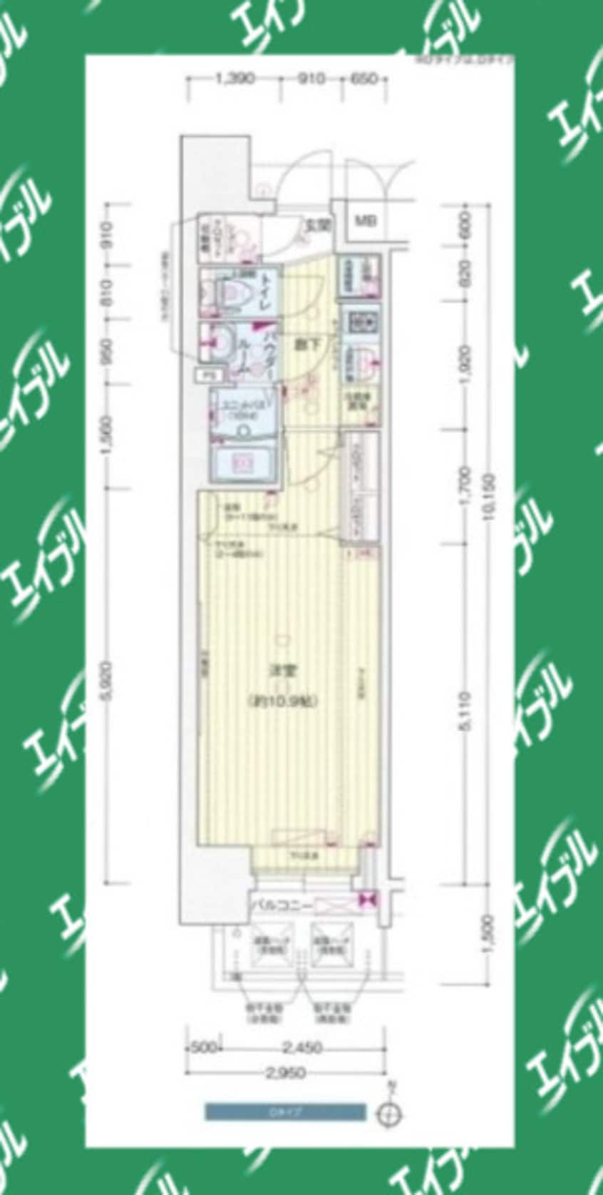 間取図 プレサンス丸の内リラティ