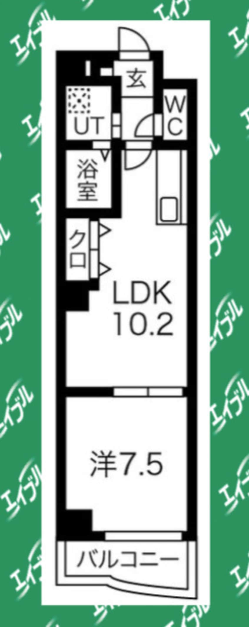 間取図 マルティーノ新栄