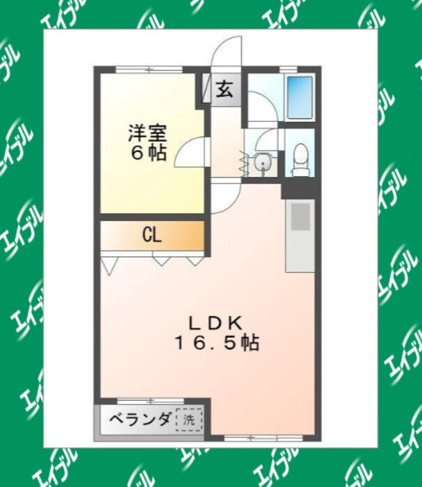 間取図 山木ハイツ