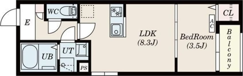 間取図 Patina東枇杷島