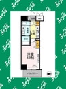 ロイヤルスクエア徳川 1Kの間取り