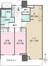 名古屋市営地下鉄東山線/名古屋駅 徒歩4分 8階 築16年 2LDKの間取り