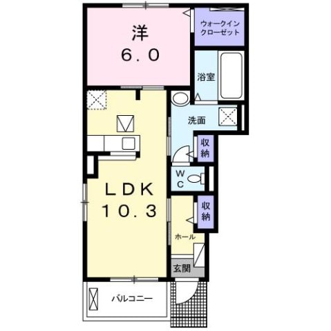 間取り図 カルムハウスⅡ