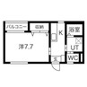 名古屋市営地下鉄名城線/平安通駅 徒歩9分 3階 築7年 1Kの間取り