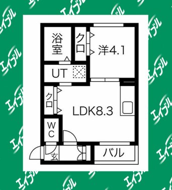 間取図 セントラルパーク中村公園