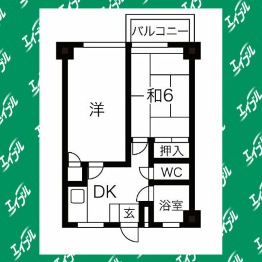 間取図 宝第一スカイハイツ