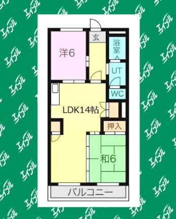 間取り図 サンパーク手越