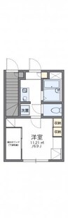 レオパレスサンロード 1Kの間取り