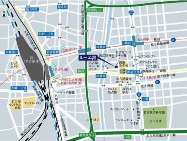  名古屋市営地下鉄東山線/伏見駅 徒歩4分 5階 築9年