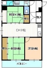 名鉄名古屋本線/新清洲駅 徒歩13分 3階 築46年 3DKの間取り