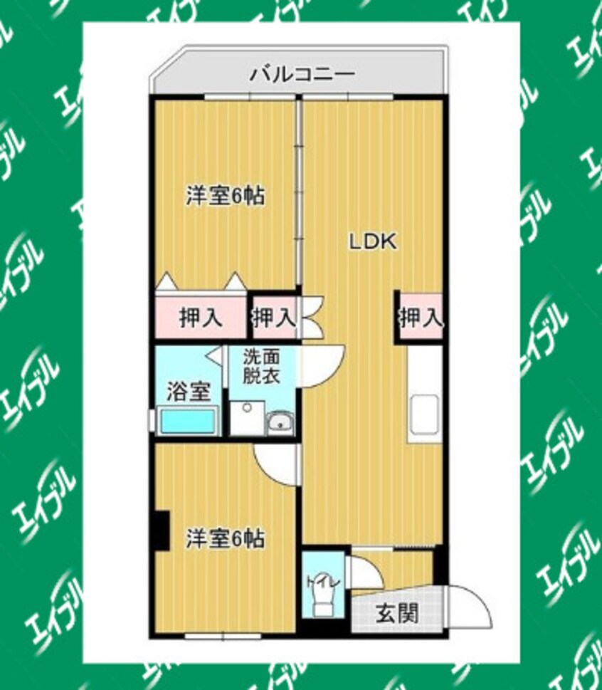 間取図 メゾン山の神