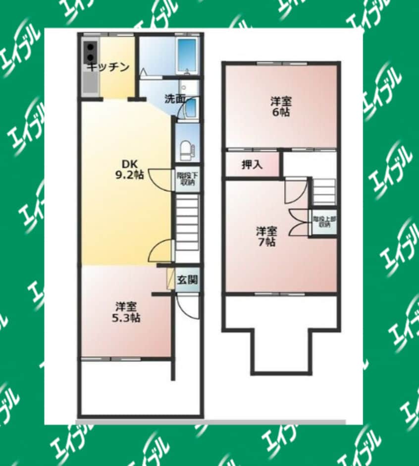 間取図 MINCA(日和町)