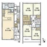 名鉄名古屋本線/一ツ木駅 徒歩17分 1-2階 築10年 4LDKの間取り