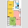 クリアサイト横吹 3LDKの間取り