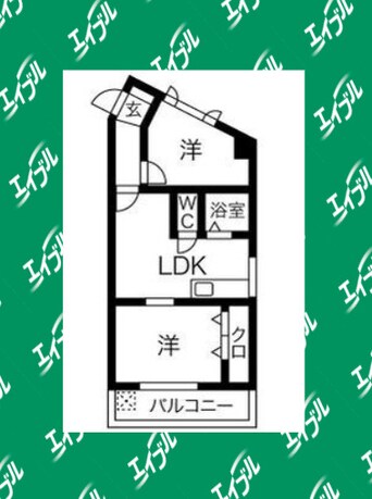 間取図 桜通サンダイマンション