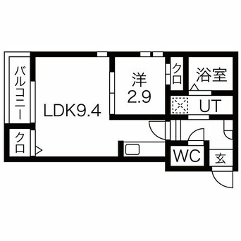 間取図 名古屋市営地下鉄名城線/新瑞橋駅 徒歩11分 1階 築10年