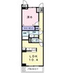 プラネットＤ 1LDKの間取り