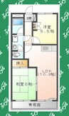 リバーサイドＮ・Ｋ 2LDKの間取り