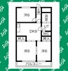 ロイヤルマンション丁田 3DKの間取り