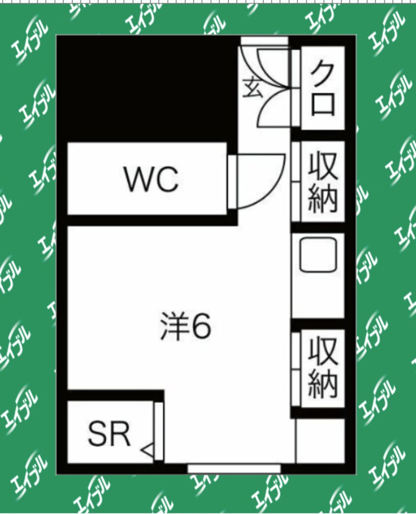 間取図 東カン名古屋キャステール