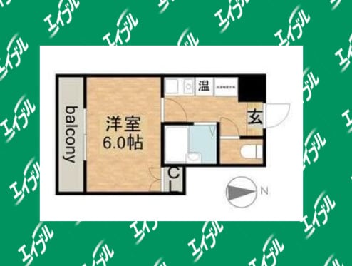 間取り図 東海道本線/尾頭橋駅 徒歩6分 5階 築29年