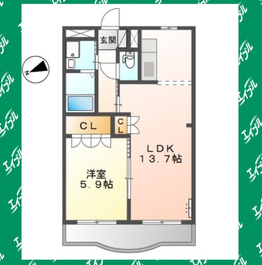 間取り図 サンシャインスクエア