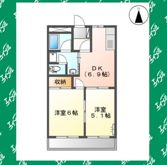 間取図 パティオ２１