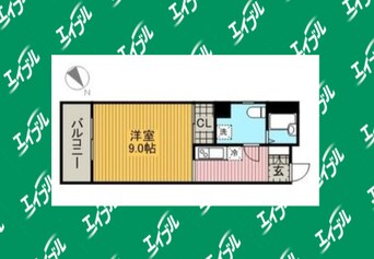 間取図 名鉄瀬戸線/森下駅 徒歩6分 7階 築38年