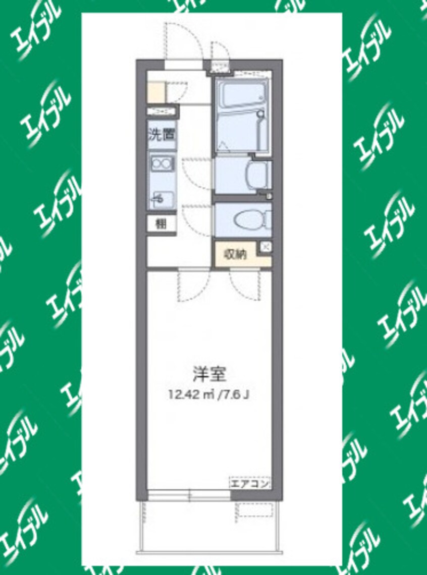 間取図 クレイノＢＥＬＬ