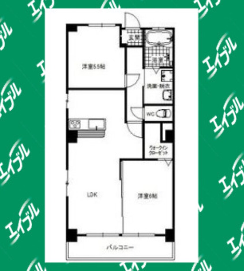 間取図 近藤ハイツ