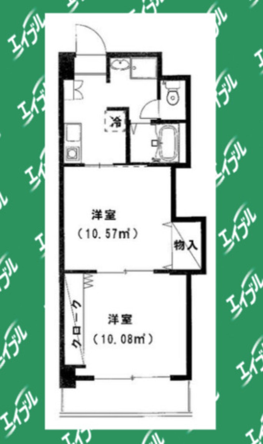間取図 プレステージ名古屋
