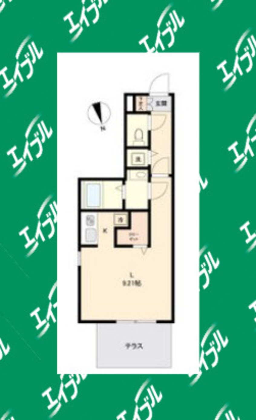 間取図 Branche吹上