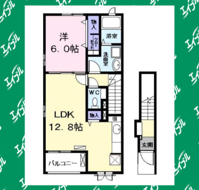 間取図 サンシード・Ｂ