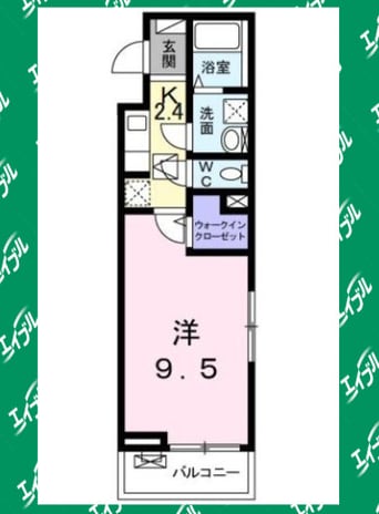 間取図 グラン　セーズ　Ｋ