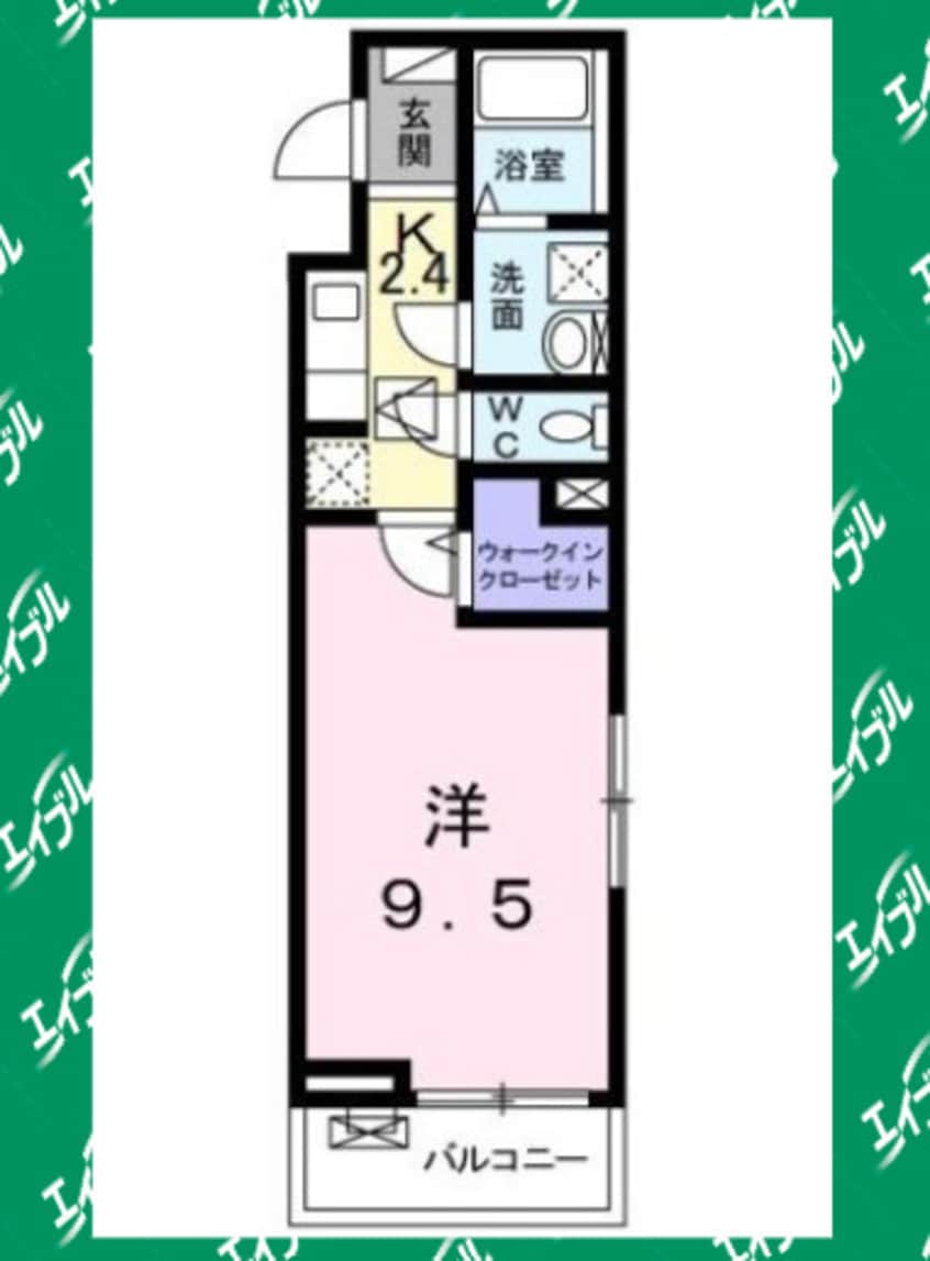 間取図 グラン　セーズ　Ｋ