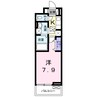 セレナリコ 1Kの間取り